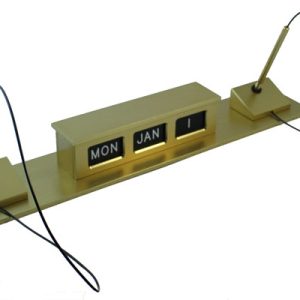 PC-SSP Single Sided Self Storing Perpetual Counter Calendar with Pens
