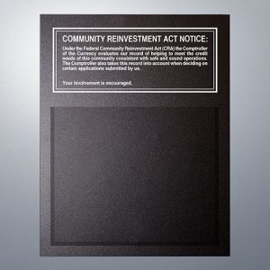 Community Reinvestment Act – Comptroller of Currency – Magnetic