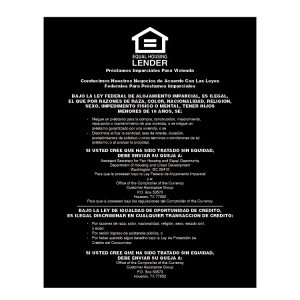 Equal Housing Lender – Magnetic – Spanish