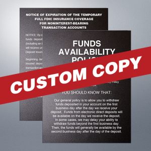 Custom Mandatory Sign – 11×14 Magnetic