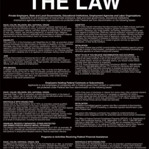 Equal Employment Opportunity – Black Acrylic